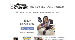 Desktop Screenshot of clampchampion.com
